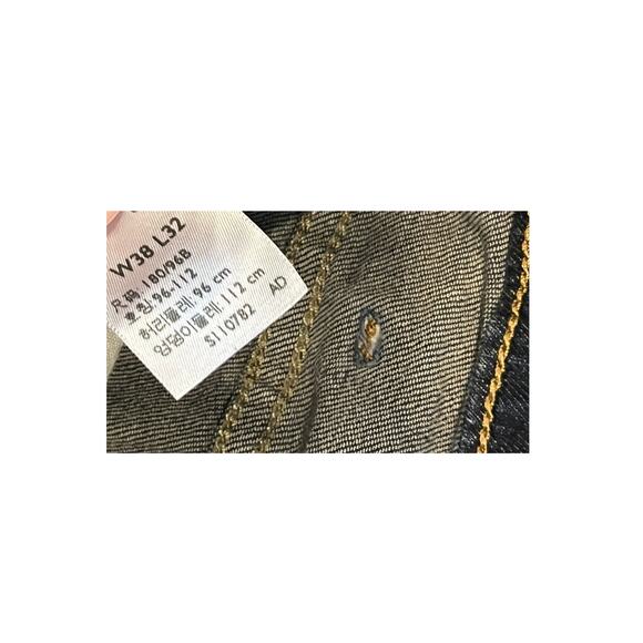 Signature by Levis Straight Jeans Mens 38x32 - Picture 4 of 4